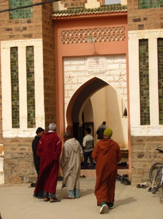 Zdjęcie z Maroka - Meczet przy rynku w Agdz.