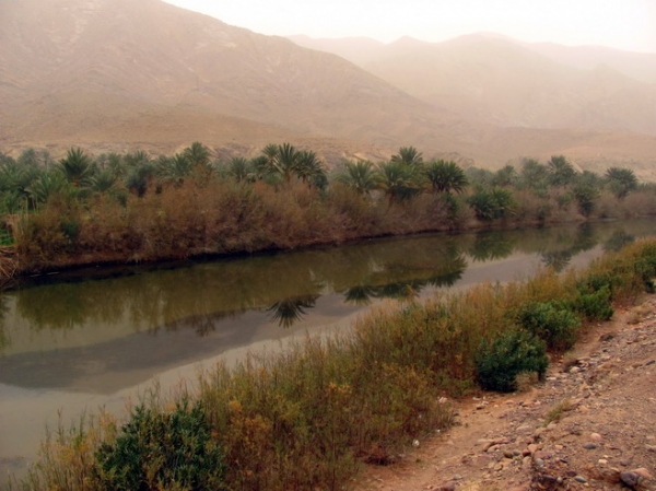 Zdjęcie z Maroka - Rzeka Draa.