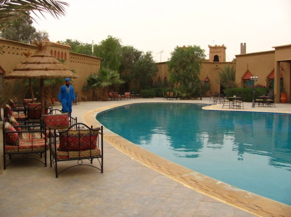 Zdjęcie z Maroka - Erfoud - nasz hotel.