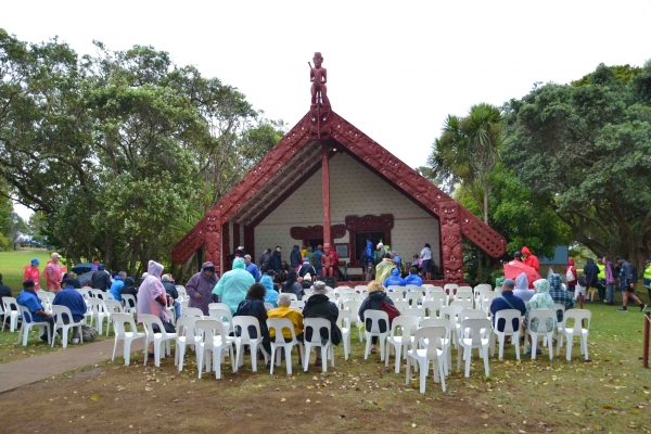 Zdjęcie z Nowej Zelandii - Maori Treaty House w Waitangi