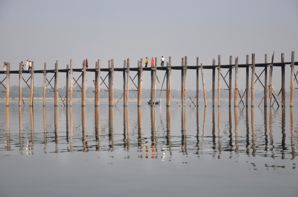 Zdjęcie z Birmy - Most U-Bein