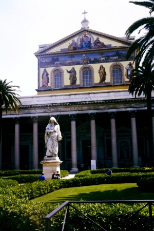 Zdjęcie z Włoch - bazylika św Pawła Za Murami