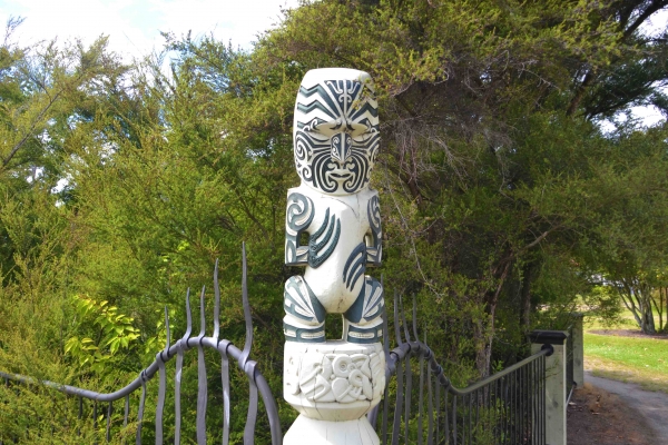 Zdjęcie z Nowej Zelandii - Rotorua - Maoryskie akcenty
