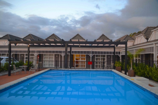 Zdjęcie z Nowej Zelandii - Nasz hotel Leisure Inn w Rotorua