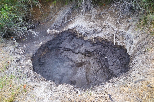 Zdjęcie z Nowej Zelandii - Jeszcze jedna syczaca i bulgoczaca dziura w ziemi