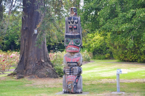 Zdjęcie z Nowej Zelandii - Maoryski totem
