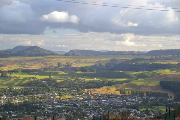 Zdjęcie z Nowej Zelandii - Widok z Aorangi Peak