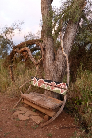 Zdjęcie z Kenii - no i bęc na hand-made bench:)