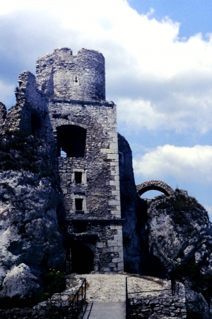 Zdjęcie z Polski - wejście do zamku
