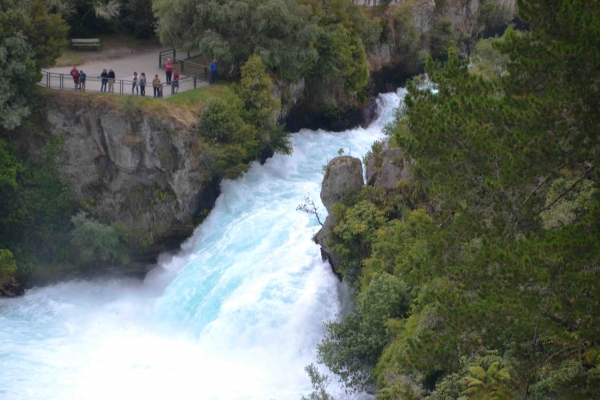 Zdjęcie z Nowej Zelandii - Huka Falls