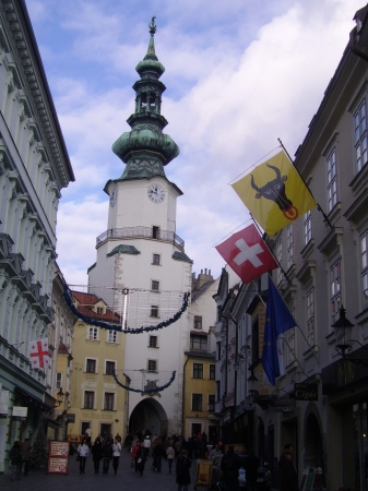 Zdjęcie ze Słowacji - brama Michałowska