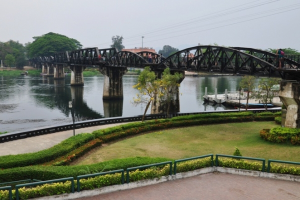 Zdjęcie z Tajlandii - most na rzece Kwai
