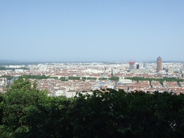 Zdjęcie z Hiszpanii - panorama Lyonu