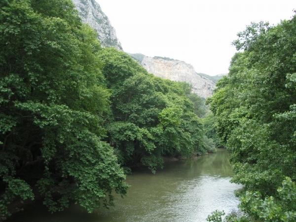 Zdjęcie z Grecji - Rzeka Pinios