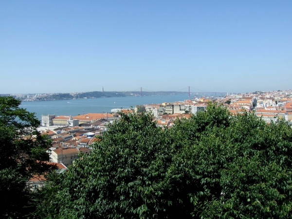 Zdjęcie z Hiszpanii - Lizbona z zamku