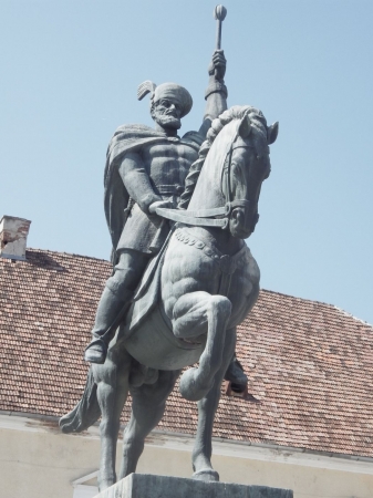 Zdjęcie z Rumunii - pomnik Michała Walecznego