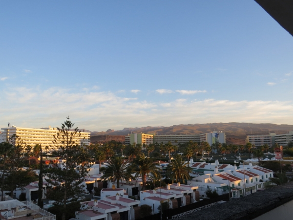 Zdjęcie z Hiszpanii - widok z balkonu
