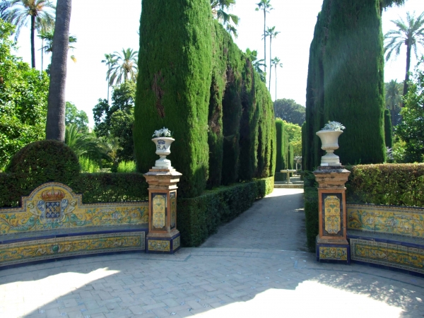 Zdjęcie z Hiszpanii - ogrody Alkazaru