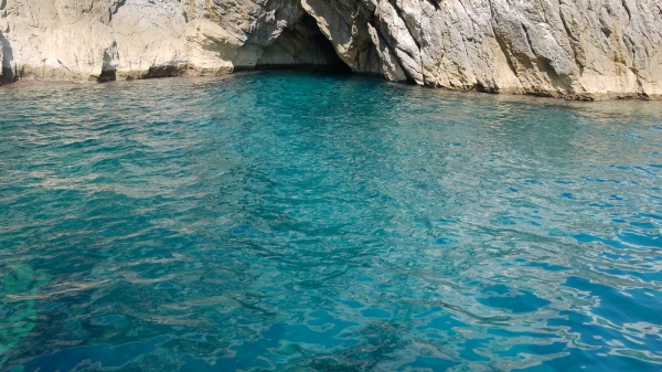Zdjęcie z Grecji - Błękitna grota