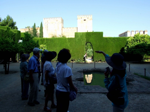 Zdjęcie z Hiszpanii - w Alhambrze