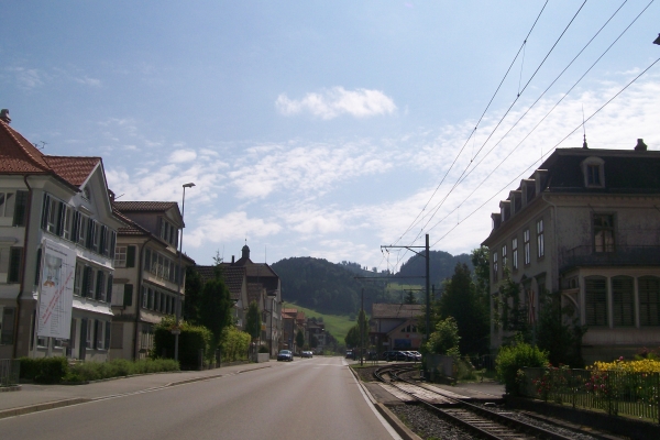 Zdjęcie z Lichtensteinu - Gdzieś na trasie w Szwajcarii