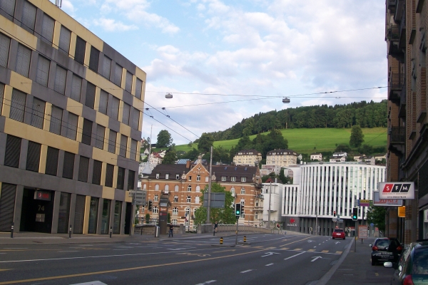 Zdjęcie z Lichtensteinu - St. Gallen