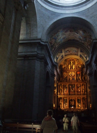 Zdjęcie z Hiszpanii - ołtarz główny bazyliki