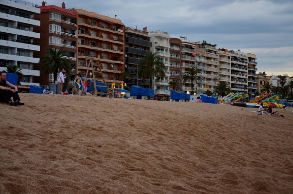 Zdjęcie z Hiszpanii - żwirkowa plaża