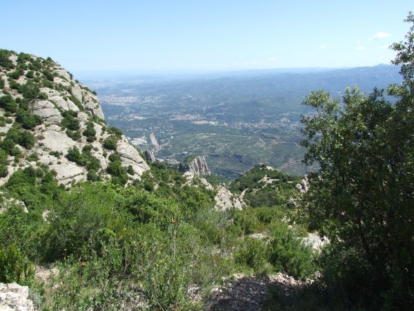 Zdjęcie z Hiszpanii - widoki w dolinę