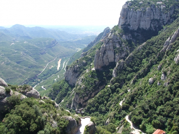Zdjęcie z Hiszpanii - widok w doliny