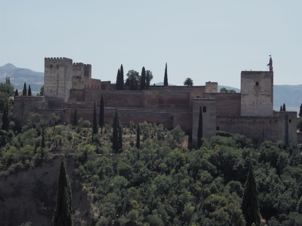 Zdjęcie z Hiszpanii - Alhambra- z zewnątrz