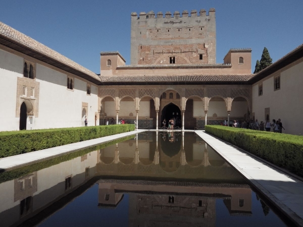 Zdjęcie z Hiszpanii - Dziedziniec Mirtów- Alhambra