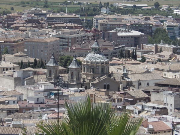 Zdjęcie z Hiszpanii - Widok na dzielnicę Albayzin
