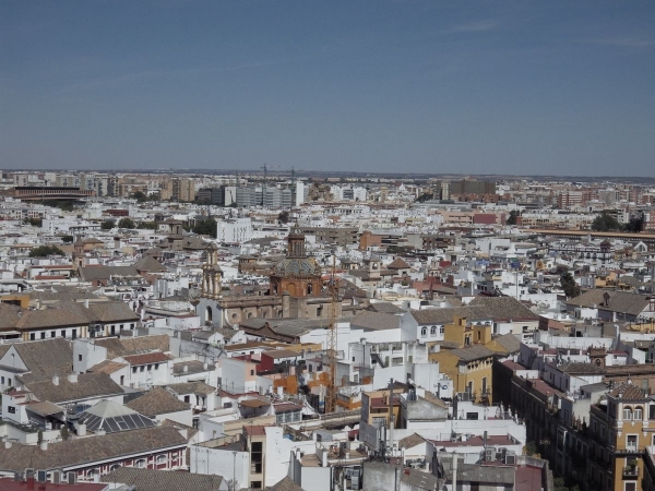 Zdjęcie z Hiszpanii - Widok na Sewillę z wieży 