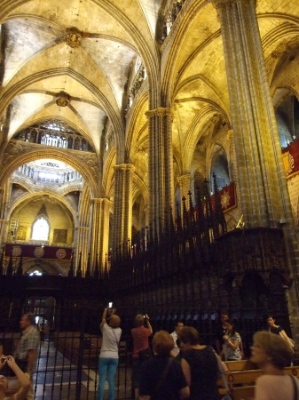 Zdjęcie z Hiszpanii - w katedrze