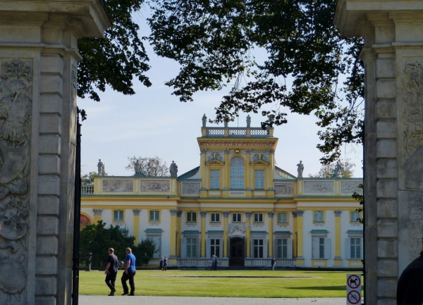 Zdjęcie z Polski - Wilanów, cudny pałac królewski jako letnia rezydencja króla Jana III Sobieskiego