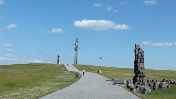 Zdjęcie z Polski - Pole z pomnikem