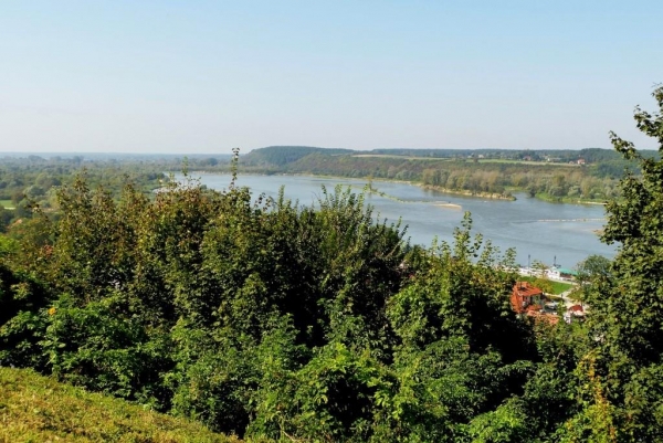 Zdjęcie z Polski - widok z zamku na Wisłę