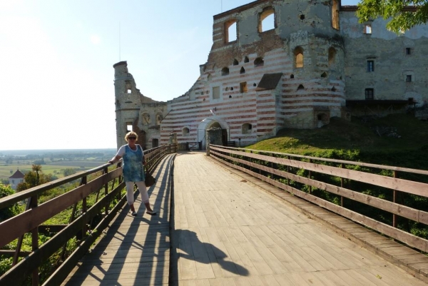Zdjęcie z Polski - ruiny zamku w Janowcu