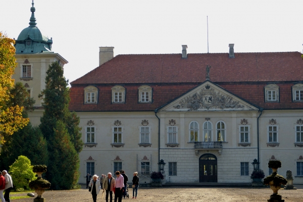 Zdjęcie z Polski - fronton pałacu Radziwiłłów