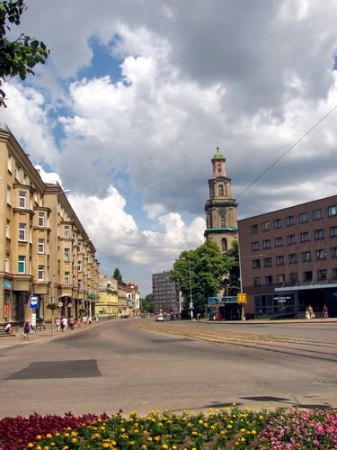 Zdjęcie z Łotwy - Lipawa - ulica ze szlaku nutek.