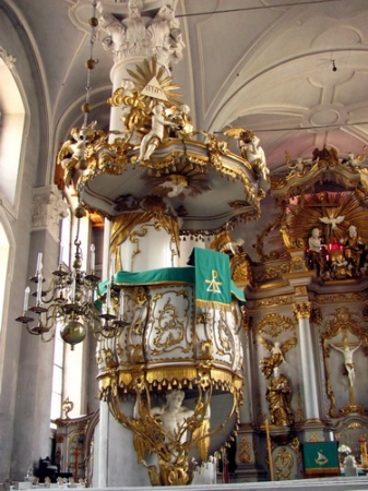 Zdjęcie z Łotwy - Lipawa - kościół Św. Trójcy.