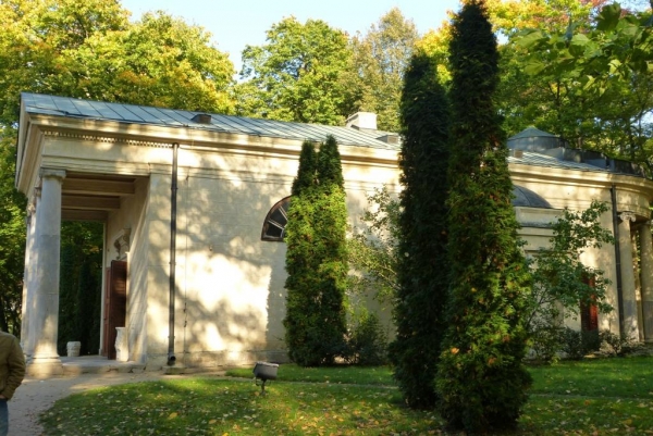 Zdjęcie z Polski - park w Arkadii; świątynia Diany