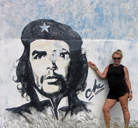 Zdjęcie z Kuby - Podobizna Che w 2013 r.