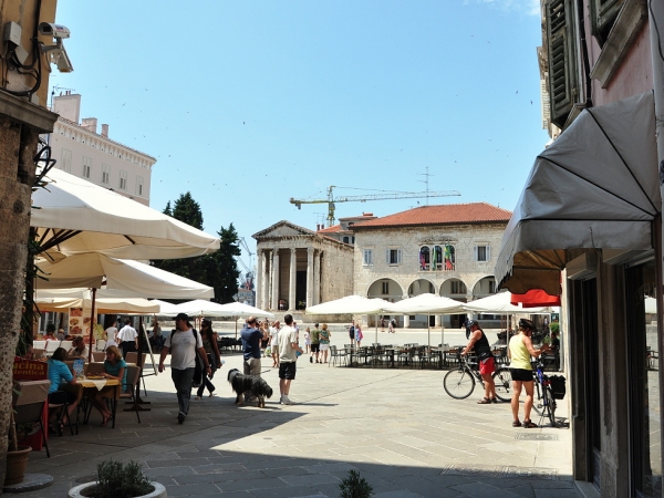 Zdjęcie z Chorwacji - rynek w Puli