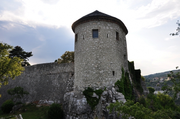 Zdjęcie z Chorwacji - zamek na wzgórzu Trsat
