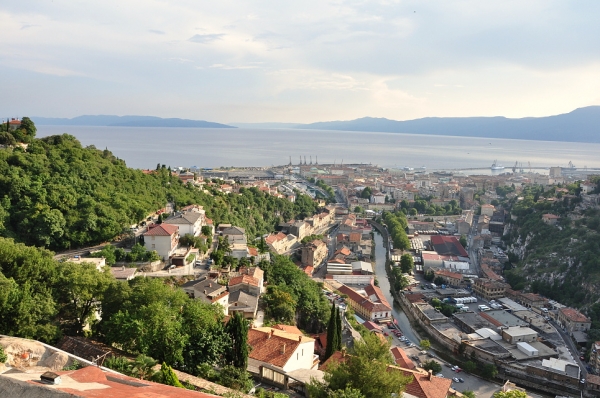 Zdjęcie z Chorwacji - panorama na Rjekę