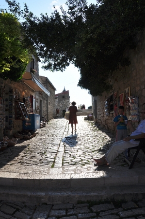 Zdjęcie z Chorwacji - Rovinj  - jedna z uliczek