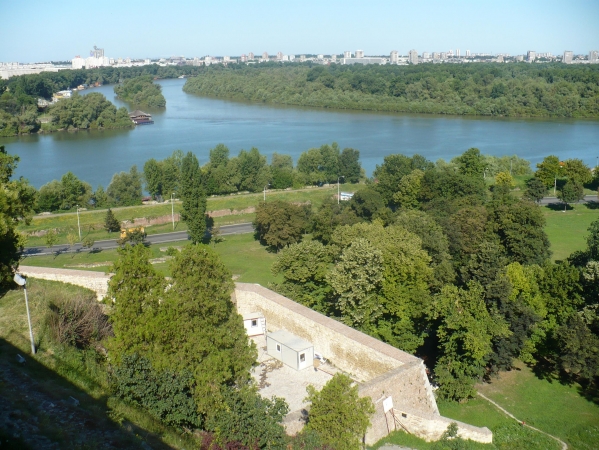 Zdjęcie z Serbii - Sawa i Dunaj