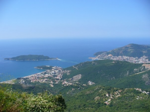 Zdjęcie z Czarnogóry - Widok na Budvę